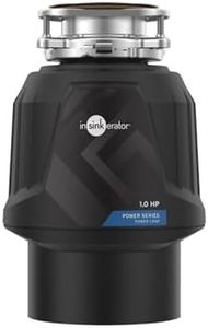 InSinkErator Power 1HP, 1 HP Garbage Disposal, Power Series EZ Connect Continuous Feed Food Waste Disposer, Black