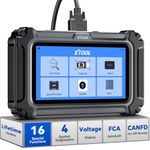 XTOOL D5S OBD2 Scanner - 2025 Code Reader for Cars & Trucks with 16 Resets, Crank Sensor Relearn, Throttle Relearn, EPB, FCA AutoAuth, CAN FD for GM, Engine ABS SRS Transmission Car Diagnostic Tool