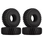 INJORA 1.0 Tires - S5 All Terrain Crawler Tires for TRX4M SCX24 AX24 FCX24 Upgrade Parts,58 * 20mm,T1008