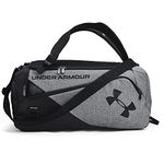 Under Armour Unisex Duffel Bag, Pitch Gray Medium Heather, One Size