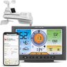 AcuRite Iris (5-in-1) Home Weather Station with Wi-Fi Connection to Weather Underground with Temperature, Humidity, Wind Speed/Direction, and Rainfall (01540M) , Black