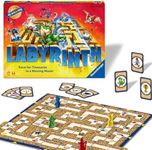 Ravensburger Labyrinth Moving Maze Family Board Game for Kids and Adults Age 7+ | Classic Strategy Maze Game for 2–4 Player for Boys and Girls | Award‑Winning Family Game