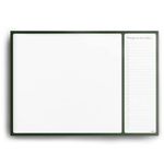 A3 Desk Pad with to Do List - 50 Sheets - 100gsm Premium Paper, glued and Mounted on Strong Cardboard Back (Forest Green)