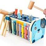 KIDWILL Wooden Hammering Pounding T