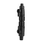 Pssopp Aquarium Hose Valve Pipe Valve Fish Tank Quick Release Connector Aquarium Water Flow Control Valve Pipe Connector Adapter with Quick Release Handle(12mm to 16mm)