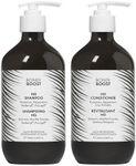 BondiBoost HG Duo Shampoo + Conditioner Bundle [16.90 fl oz each] - Improves Appearance for Thinning Hair - Volumizing + Hydrating + Nourishing - Sulfate/Paraben Free, for Women/Men - Australian Made