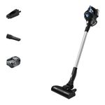 Bosch BBS611GB Unlimited 6 Cordless Stick Vacuum Cleaner with Accessories and Docking Station, Ultra Lightweight Design, 1 x Interchangeable 18V Battery, 30 Minutes Run Time, Blue