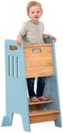Toddler Tower with a Sliding Door a