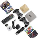 Toy Rush 2 in 1 Video Game for Tv Gaming Emulators PSP,PS1,N64,GTA,NBA,Football,Tekken,Screen Mirroring All in One Gaming Box