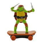 Teenage Mutant Ninja Turtles 5" Sewer Shredders - Raphael Movie Edition - Skate and Battle with Ninja Action - Ages 3+