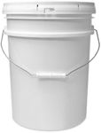 ePackageSupply 5 Gallon Bucket with Airtight Lid | Made in USA | Food Grade | Heavy-Duty Premium HPDE Plastic | Durable 90 Mil All Purpose Pail | Easy Stack and Store | BPA Free | 1 Count