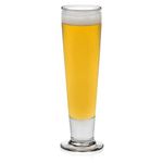 Libbey Stockholm Pilsner Beer Glasses, 14.5-Ounce, Set of 4