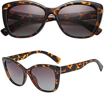 PolarSpex Cat Eye Sunglasses for Women - Trendy & Polarized Oversized Womens Sunglasses - Fashionable Shades for Women