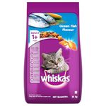 Whiskas Adult (1+ Years) Dry Cat Food, Ocean Fish Flavour, 20 kg, Contains 41 Essential Nutrients, Complete & Balanced Nutrition for Adult Cats