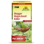 Neudorff Sluggo Slug & Snail Killer Pellets, 1kg Box - Organic Slug Pellets for Garden, Slug Repellent, Slug Killer, Slug and Snail Repellent, Slug Trap, Pet Friendly Slug Pellets, Snail Killer