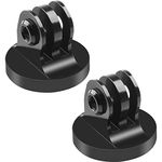 1/4 Tripod Adapter Compatible with Gopro,ChromLives Aluminum 2 Pack Camera 1/4-20 Tripod Mount Adapter Compatible with Gopro Hero 8, 7, 6, 5, 4, 3+, 3, 2, 1, DJI OSMO Action and More