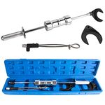 PUWIGO Inner CV Joint Puller Slide Hammer Front Wheel Drive Axle Half Shaft Removal Tool Kit, CV Axle Removal Tool 10 Pounds Heavy Duty Slide Hammer 63mm 48mm CV Joint Fork Adapter Attachments