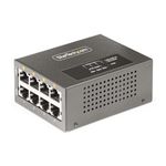 StarTech.com 4-Port Multi-Gigabit PoE++ Injector, 5/2.5/1G Ethernet (NBASE-T), PoE/PoE+/PoE++, Wall/DIN Rail Mountable