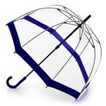 Fulton Birdcage One Women's Umbrella Navy Border One Size