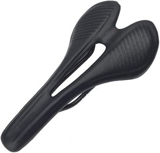 Sillín de Bicicleta de Fibra de Carbono, sillín de Carretera Antideslizante Ultraligero y Transpirable/sillín de Bicicleta de montaña Sillín de Bicicleta de Carreras de Fibra de Carbono 275 * 143