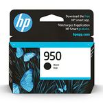 Original HP 950 Black Ink Cartridge | Works with HP OfficeJet 8600, HP OfficeJet Pro 251dw, 276dw, 8100, 8610, 8620, 8630 Series | Eligible for Instant Ink | CN049AN