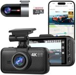 Miofive 4K Dash Cam Front and Rear,