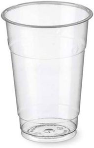 bio3 100/500/1250 Bicchieri monouso 350ml TUMBLER Biodegradabili e Compostabili in PLA usa e getta Plastic free | After Plastic (500)