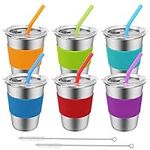 Spill Proof Cups for Kids, 6 Pack 1
