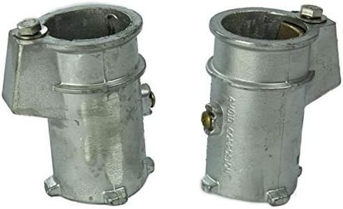 Inground Swimming Pool Ladder Aluminum Socket - 2 Pack