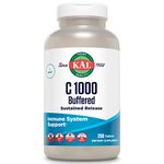 Kal C-1000 Buffered Sustained Release Tablets (1000 mg) 250 Count