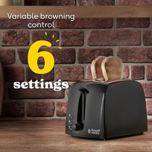 Russell Hobbs 2-Slice Toaster – Black