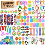 JOISHOP 120Pcs Party Bag Fillers Unisex Prize Box Toys Assortment Toys Classroom Prizes Rewards Goodie loot Bag Fillers for Boys Girls Birthday Party Favors