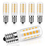 DiCUNO E14 LED Bulb Dimmable E14 Small Edison Screw Lamps, 2.5W (30W Equivalent), Warm White 2700K, 300LM, 230V SES Light Bulbs for Salt Lamp/Home Lighting, Pack of 6