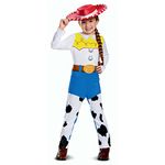 Disguise 141239M-EU-6 Jessie Classic (Eu) Dress Up Costume, Girls, Multi, XS (Age 3-4 Years)