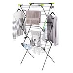 Minky Ergo Supreme Sure Grip 3 Tier Airer, Clothes Drying Rack For Indoor & Outdoor Use, Foldable Clothes Airer with Large 27m Capacity, Clothes Drying Airer with Non-Slip Feet