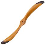 XOAR PJWWI Scimitar 28x10 Light Warbird RC Model Airplane Propeller PJWWI-SCIMITAR-L28x10. 28 Inch 2 Blade Classic WWI Warbird Wood Beechwood Aircraft Propellers Prop for Gas Gasoline Engines