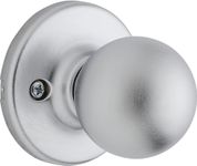 Weiser Yukon Satin Chrome Door Knob, Non-turning Interior Door Handles/Dummy Knobs for Wardrobe, Closet Door & French Doors, Cabinet Handle/Cupboard Handles, Traditional Home Décor