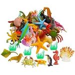 42pcs Plastic Ocean Animals Toys Sm