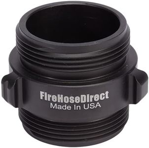 Aluminum 2 1/2" NH to 2 1/2" NH Double Male Fire Hose Adapter