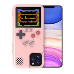 Gameboy Case for iPhone 8 Plus for Women, Shockproof 3D Case Cover for iPhone 7 Plus, 36 Small Retro Game Case with Color Display, Pretty Girl Case Funny Case for iPhone 6P/6SP/7P/8P, 5.5 Inch