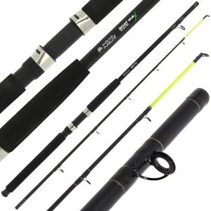 NGT Sea Fishing Boat Rod 6fFT Boat Max 2pc Angling Pursuits Yellow Tip Fibreglas