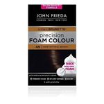 John Frieda Precision Foam Colour 4N, Salon-Finish Dark Natural Brown Hair Dye, Dark Brown Permanent Hair Colour, 100% Grey Coverage