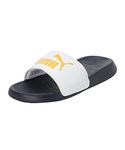 Puma | Popcat 20 Youth Slides | Peacoat-White | 4UK