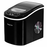 Magic Chef 27-Lb. Portable Black Countertop Ice Maker, 27 lb