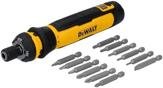 DEWALT Cordless Screwdriver with FLEXDRIVE Control and Screwdriving Bits (DWHT66719)