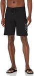 RVCA Men's Standard 4-Way Stretch Fixed Waist 20 Inch Boardshort, Rvca Stretch 20 Boardshort/All Black, 38