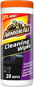 Armor All Interior Car Cleaning Wipes, Car Wipes for Dirt and Dust, 30 Count