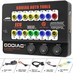 GODIAG GT100 car Diagnostic Tool ECU Connector, Used for OBDII Protocol Communication Detection and ECU Maintenance/Diagnosis/Programming/Coding. Signal Detection and Battery Conversion