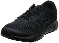 New Balance Men's 520v7 Road Running Shoe, Black Silver, 7 UK