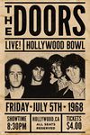 The Doors Live at Hollywood Bowl Jim Morrison Classic Rock Music Band Retro Vintage Cool Wall Decor Art Print Poster 24x36